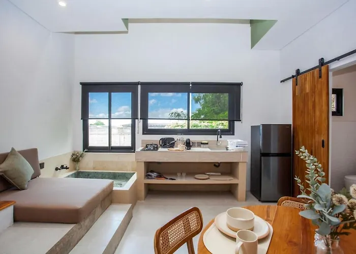 度假居 1br Loft 2bathrooms In Uluwatu With Jacuzzi - Shanti 6 金巴兰